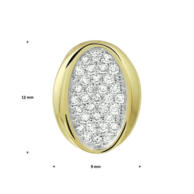 Hanger Diamant 0.17ct H Si