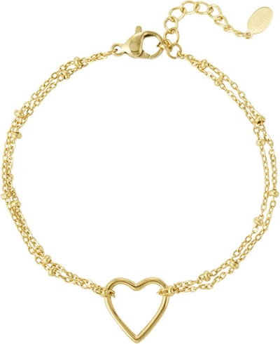 Love at First Sight Armband - goudkleurig