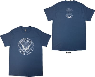 Stevie Nicks - Tour '24 Wings Heren T-shirt - M - Blauw