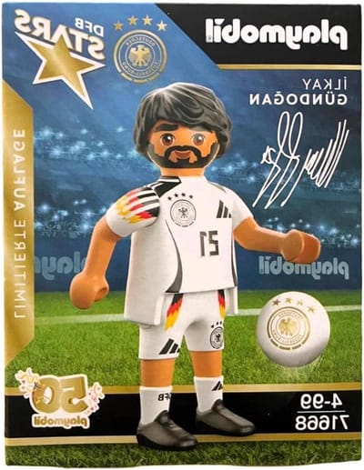 DFB Sterren Spelerfiguur - Voetbalfiguur Actiefiguur - Verzamelen Voetbal - Gelimiteerde Oplage EM 2024 - 1 Aantal - Multicolor