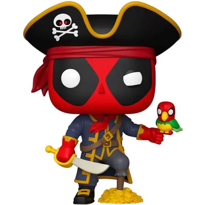 Deadpool Deadpool as Long John Silver vinylfiguur 1493 Unisex Funko Pop! - Neutraal - Standard