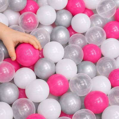 200 Kleurrijke Ballen voor Ballenbad - 5,5cm Ballenbak Ballen voor Kinderen - Baby Ballen Speelballen Plastic Ballen voor Speeltent Ballenbad Pool Ballenbak Tent Springkussen Trampoline