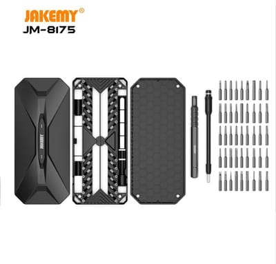 Jakemy Multifunctionele Mini Schroevendraaier set 50-in1  Zwart