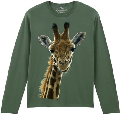 Giraffe Beauty The Coloured House Longsleeve T-shirt XXL