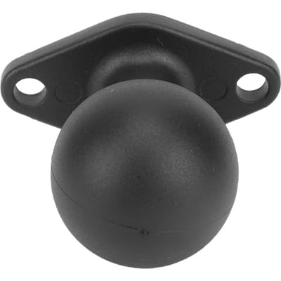 Base Boule Diamantée Adaptée pour Support RAM Alliage d'Aluminium Caoutchouc Support Boule 1,5 Pouce avec Plaque Diamantée