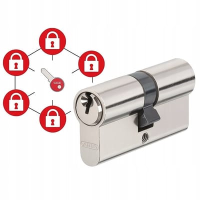 ABUS E45N Cilinderslot 30/30mm - Systeem met één sleutel