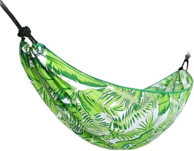 Kampeerhangmat - Recreatie hangmat - Buiten slapen - Anti-rollover ontwerp - 230x100cm - C