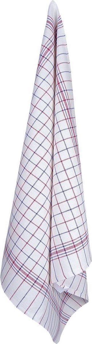 Treb Horecalinnen Theedoeken 6 Stuks Nationale Ruit 70x70cm - Treb Towels