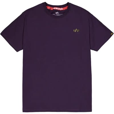 T-shirt met klein logo Alpha Industries 3D