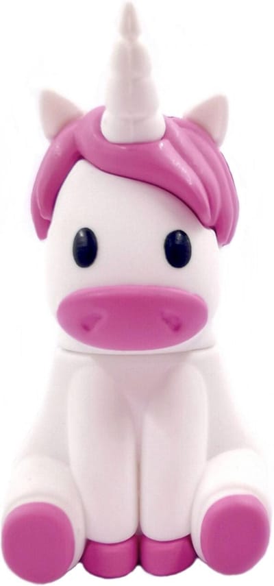 Ulticool Unicorn USB Stick 64 GB – Origineel eenhoorn verjaardag cadeau idee voor vrouwen, vriendin, tiener meisjes of jongens - grappige gadgets – roze, wit - Cute & kawaii - vrouw populair - puber versiering
