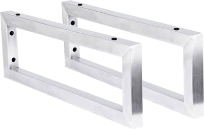 Differnz Ophangbeugel Voor wastafel 44 x 15 cm chroom
