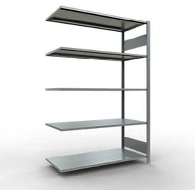 SCHULTE Lagertechnik - Aanbouwsysteem zonder schroeven - 2000x1300x600 mm, type 150 kg