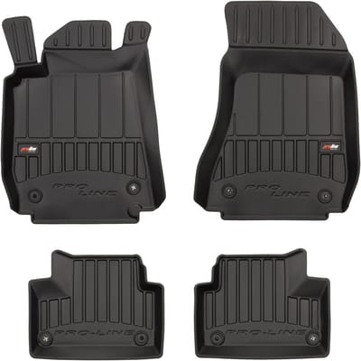 Frogum Alfa Romeo 159 2005-2011 - Automatten Set (4-delig) - TPE Rubber - 6 cm Hoge Rand - Geurloos