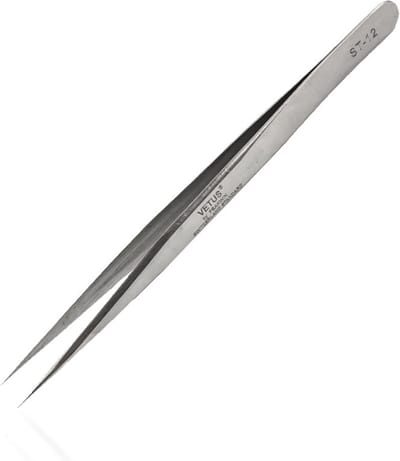 VETUS ST-12 rechte rvs pincet