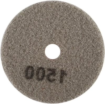 Polijstschijf Graniet - Schuurschijf Diamant - Steen Polijsten - Snel en Langdurig - 100 mm - Grijs