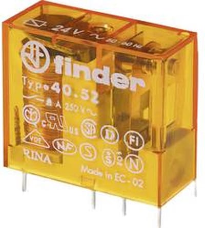 Finder 40.52.8.120.0000 Printrelais 120 V/AC 8 A 2x wisselcontact 1 stuk(s)