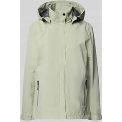 parka met capuchon en verborgen ritssluiting