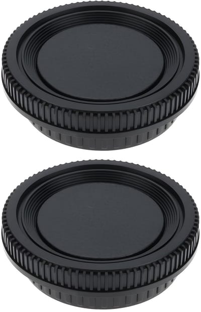 Dailygoods- Camera Body Cap - Set van 2 - Compatibel met Minolta MD Mount - Lichtgewicht - Duurzaam - Bescherming tegen stof en vocht - Lensdop