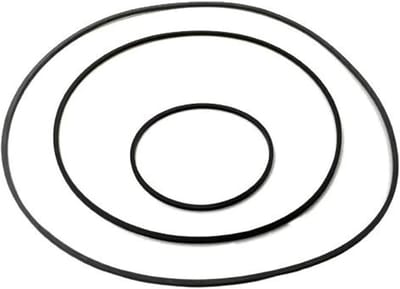 Transmissieriem Rubber - Aandrijfriem Vierkant - Cassette Aandrijving - Afgerond Ontwerp - 71mm Lengte