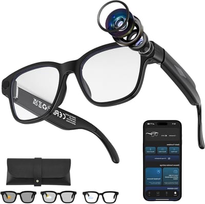 Smart Glasses - Slimme Bril met Camera - Bluetooth - Handsfree
