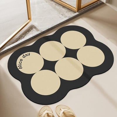 Badkamer Absorberende Zachte Diatomeeënaarde Vloermat Badkamer Antislip Voetmat Toilet Toilet Set Huishouden Wastafelmat No specification white