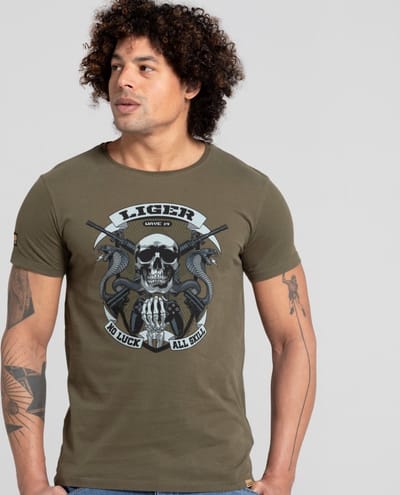 LIGER - Limited Edition van 360 stuks - Vince Ruarus - Game - T-Shirt - Maat S