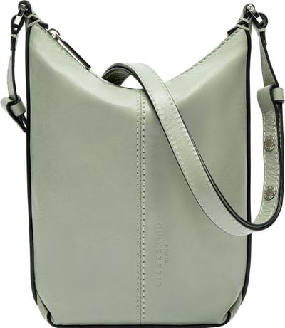 LIEBESKIND BERLIN Leren Schoudertas Paris 4 Lamb SF Verna Crossbody Bag Opal Green Kaki