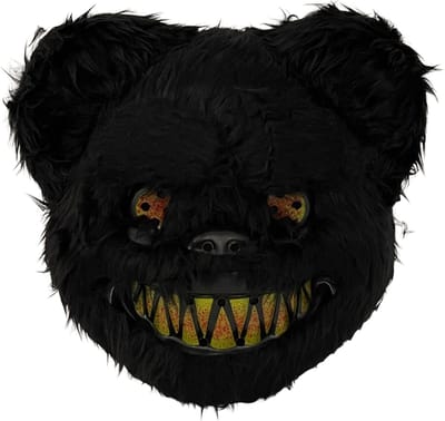Nivard Halloween Masker - Volwassenen - Enge Maskers - Horror Masker - Zwarte Beer