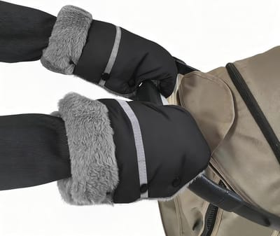 Waterdichte en Winddichte Handmuff voor Buggy's en Kinderwagens - Fleece Gevoerde Handwarmer