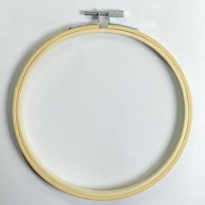 Joy Crafts Borduurring Bamboe, 15 cm diameter, voor Borduren, Quilten, Kruissteken en Kralen bevestigen