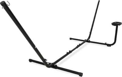 Hangmat Standaard 2 Persoons met Bekerhouder - Verstelbaar - Weerbestendig – tot 205 kg – Incl. Draagtas