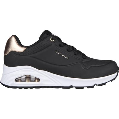 Skechers Skechers Uno Metallic Sneakers zwart Synthetisch