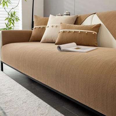Chenille Hoge Precisie Bankhoes Universele Antislip Bankhoes Bank Beschermmatten voor Woonkamer Decoratie Bankkussen 70x70cm 1pcs