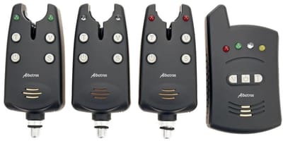 Albatros Cyprihunt Soft Touch 3+1 Bite Alarm - complete set beetmelders met draadloze ontvanger