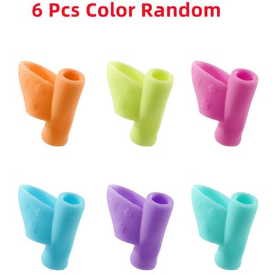 6 STuks Montessori Grip Correctieapparaat Pennenhouder Houdingstraining Grijpkracht Kinderen Leerpartner Student Kantoorbenodigdheden