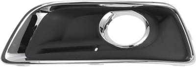 Mistlampgrill voor Chevy Malibu 2013-2014 - Rechts Voorste Onderbumper Covers in Zwart en Zilverkleurig ABS - Hoge Kwaliteit en Perfecte Pasvorm