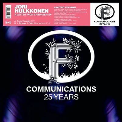 Jori Hulkkonen - Letter From Cardassia (12" Single) (Limited Edition) (Remastered)