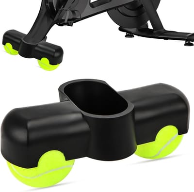 Rocker Plate Voeten voor Indoor Cycling - Aanpasbare Adapter voor Fietstrainers, Inclusief Tennisballen en Geschikt voor Zwift en Wahoo Kickr
