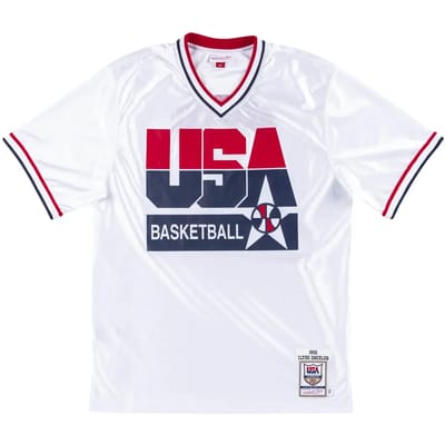 Authentiek teamshirt USA Clyde Drexler