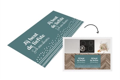 Keukenloper - Loper keuken - Schoonfamilie - Broer - Quotes - 120x60 cm - Keukenloper vinyl