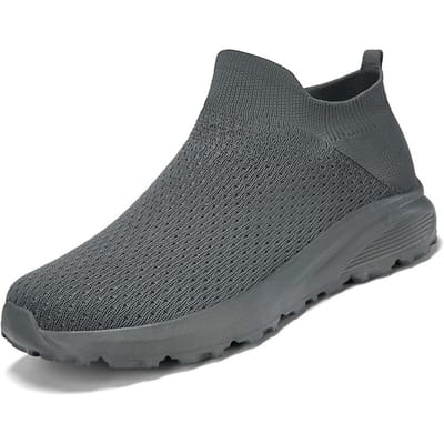 Unisex Schoenen , Zomer Nieuwe Fly Weave Mesh Ademende Sneakers Lichtgewicht Comfortabel Mode Vintage Casual Schoenen 46 gray