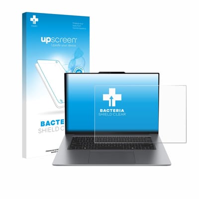 upscreen - Screenprotector voor Lenovo ThinkPad X9-15p Gen 1 Aura Editio - Folie Beschermfolie transparant antibacterieel