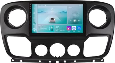 Autoradio met bluetooth - Carplay - Voor Nissan NV400/ Opel Movano/ Renault Master III (2010-2021) - Geschikt voor Apple en Android - Stereo - Navigatie - Navigatiesysteem auto - 1GB 32GB