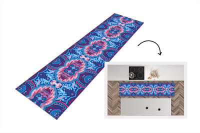 Keukenloper - Loper keuken - Patronen - Bloem - Natuur - 200x50 cm - Keukenloper vinyl