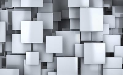 Abstract Squares Modern Photo Wallcovering