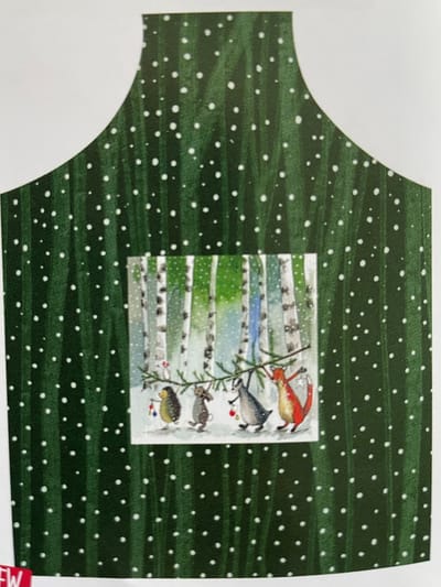 Alex Clark Schort Christmas Festive Forest ~ Dieren in het bos winter/kerst