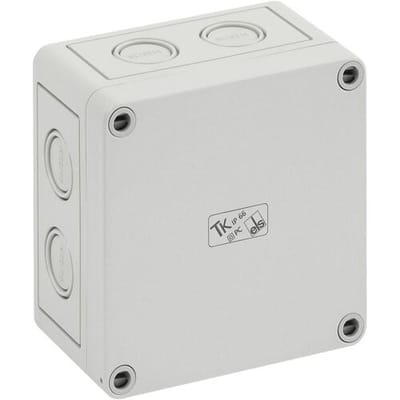 Spelsberg TK PC 1111-7-M Installatiebehuizing 110 x 110 x 66 Polystereen, Polycarbonaat, Polyurethaan, Polyamide Lichtgrijs 1 stuk(s)