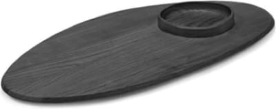 Serax Kelly Wearstler Dune dienblad met bowl 81x40cm H4cm ash zwart