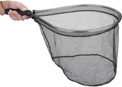 Vissen Landing Net van Aluminium Legering met Comfortabele Handgreep voor Kayak, Salmo, Katvis en Baars