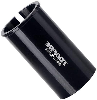 Zadelpen Adapter - Fietsonderdeel - Fiets Aanpassen - Aluminium Kwaliteit - Veel Maten - Zilver